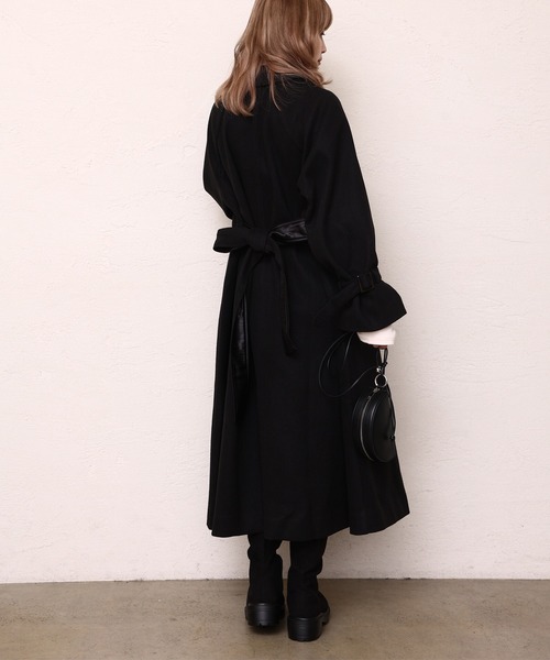 「one after another NICE CLAUP」 ステンカラーコート MEDIUM アイボリー レディース_画像6