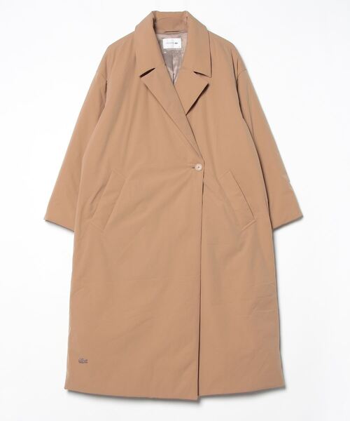 LACOSTE（ラコステ） チェスターコート 36 ベージュ レディース