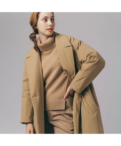 LACOSTE（ラコステ） チェスターコート 36 ベージュ レディース