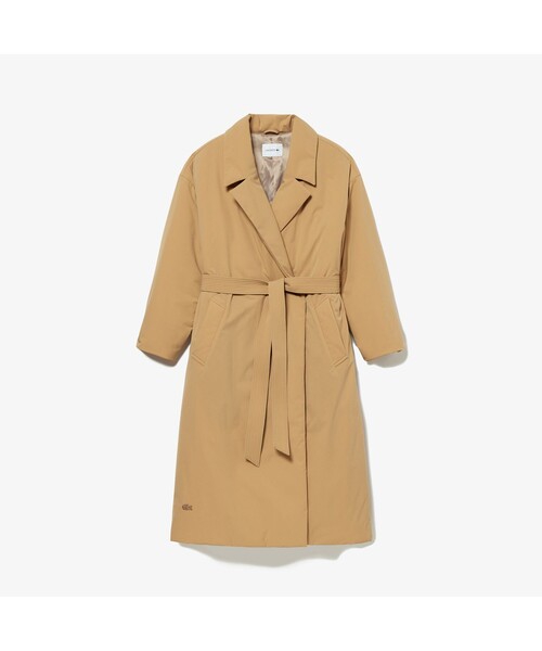 LACOSTE（ラコステ） チェスターコート 36 ベージュ レディース