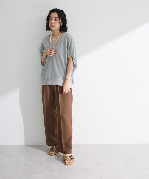 パンツ C PING APPAREL】全方向コットンストレッチツイルテーパードパンツ