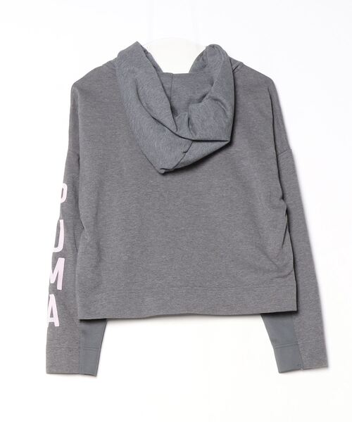 PUMA グレー ジップアップジャケット PUMA 「PUMA」 ジップアップパーカー S グレー メンズ