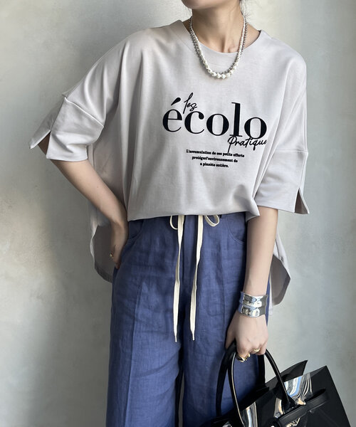 tシャツ 「WEB限定」ポンチョロゴTEE レディース