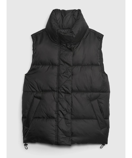 GAP（ギャップ） ベスト S シルバーグレー レディース : ZOZOTOWN