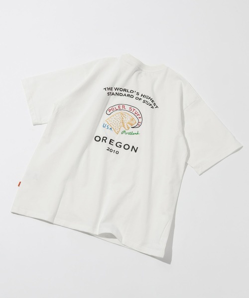 【POLeR/ポーラー】PIGMENT SOUVENIR TEE/スーベニアTシ 2m50cm_pl-105