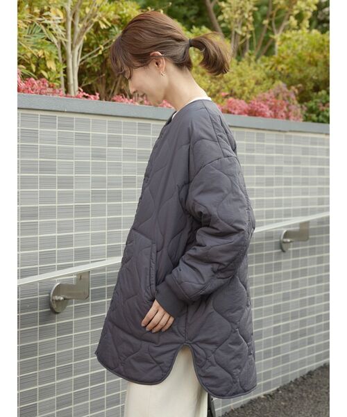 「AMERICAN HOLIC」 ジャケット M チャコールグレー レディース_画像5