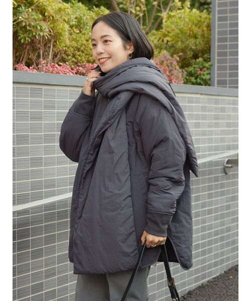 「AMERICAN HOLIC」 ジャケット M チャコールグレー レディース_画像9