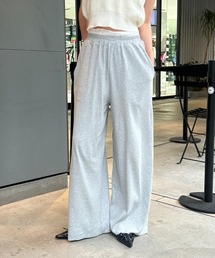 スウェットパンツ ジャージ レースウエストレイヤードスウェットパンツ レディース｜ZOZOTOWN Yahoo!店