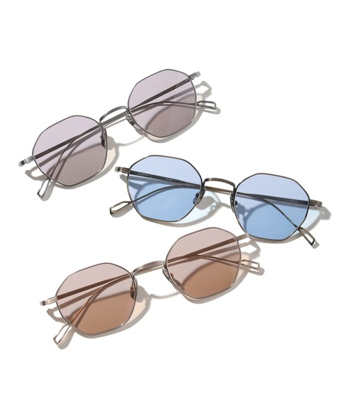 金子眼鏡 SOPHNET TITANIUM SUNGLASSES OCTAGON SOPHNET.（ソフネット） サングラス TITANIUM SUNGLASSES OCTAGON