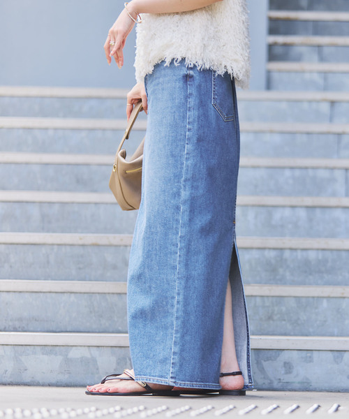 NOBLE別注ニードバイヘリテージ BETH デニムスカート 24 NEEDBY heritage デニムスカート 「NOBLE別注」 NEED by