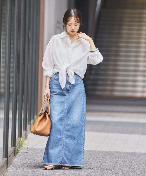 NOBLE別注ニードバイヘリテージ BETH デニムスカート 24 NEEDBY heritage デニムスカート 「NOBLE別注」 NEED by