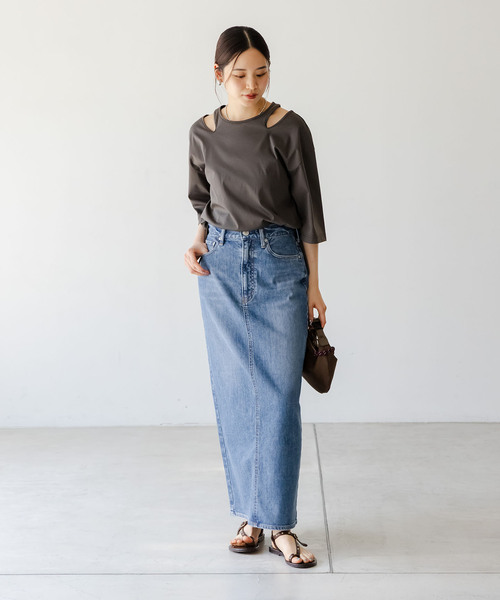 NOBLE別注ニードバイヘリテージ BETH デニムスカート 24 NEEDBY heritage デニムスカート 「NOBLE別注」 NEED by