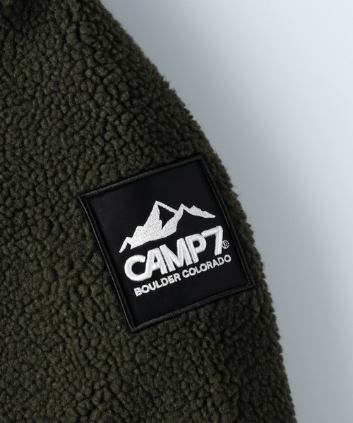 「CAMP7」 ブルゾン M オフホワイト メンズ_画像6