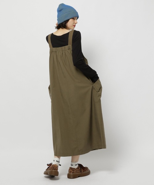 niko and… 人気スタッフプロデュース ジャンパースカート 新品 niko and… ジャンパースカート ポケットZIPジャンパースカート