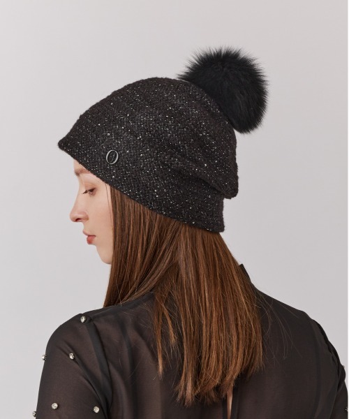 Chapeau d' O（シャポードオー） ニット帽 ニットキャップ Spangle