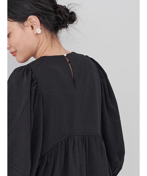 「AMERICAN HOLIC」 7分袖チュニック M ブラック レディース