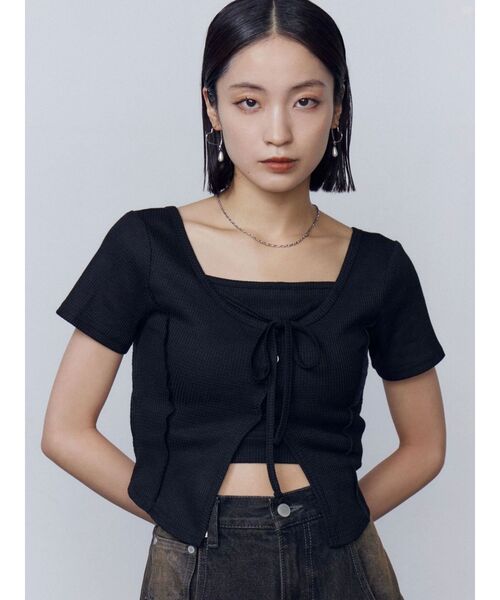 tシャツ カットツインセット レディース