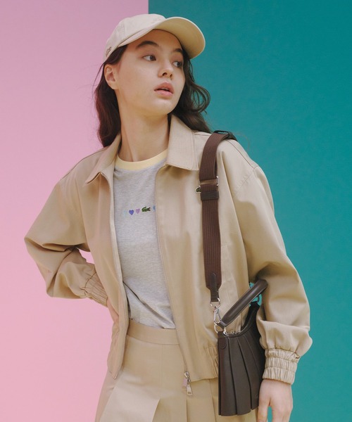 LACOSTE（ラコステ） ブルゾン アウター クロップド丈 レイヤード