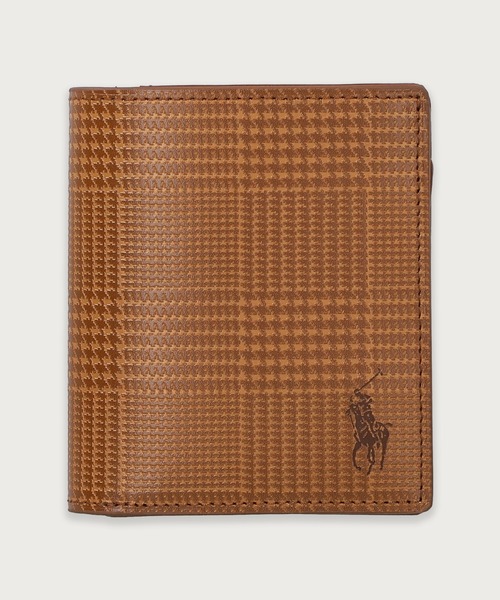 POLO RALPH LAUREN（ポロ・ラルフローレン） 財布 エンボスレザー L