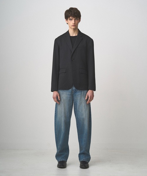 ジャケット テーラードジャケット AIR TWILL TAILORED JACKET メンズ レディースの画像