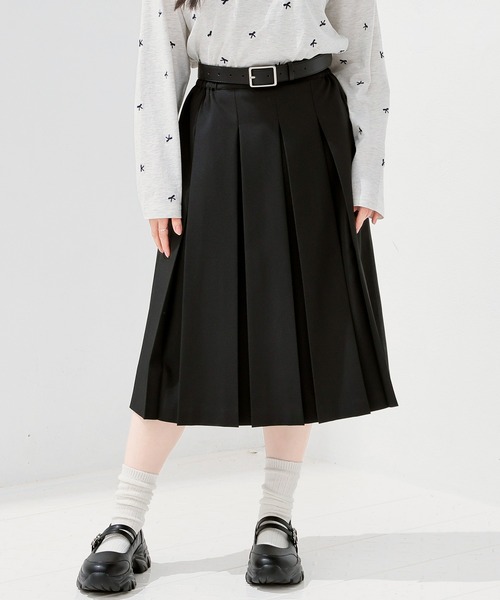 Honeys（ハニーズ） スカート ミディ丈プリーツスカート : ZOZOTOWN