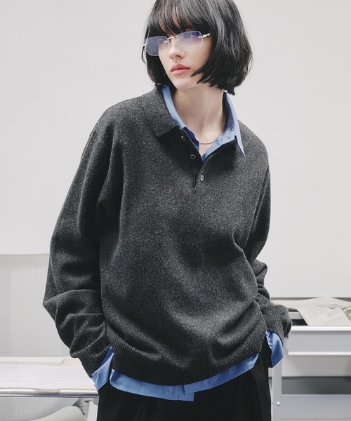 BURBERRY BLACK LABEL 「BURBERRY LABEL」 Vネックニット 3