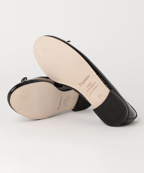 「Repetto」 フラットパンプス 38 レッド レディース