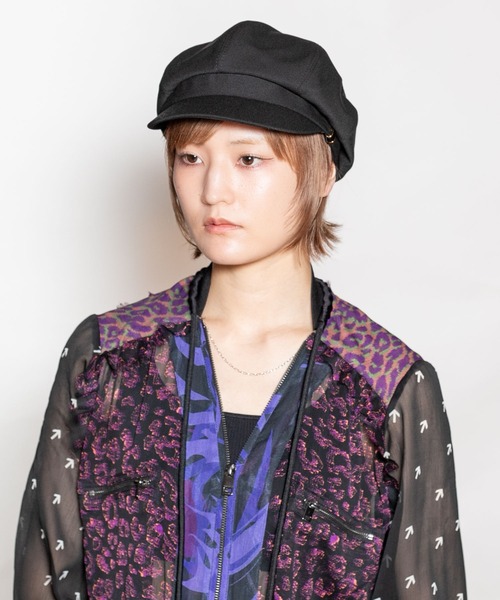 CA4LA（カシラ） 帽子 キャスケット MINI OL GABA レディース