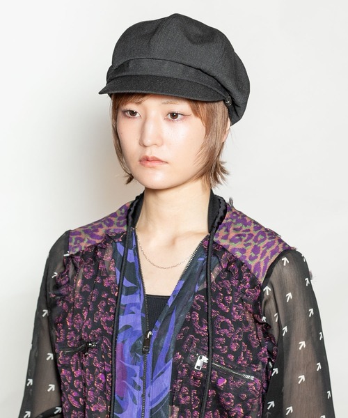 CA4LA（カシラ） 帽子 キャスケット MINI OL GABA レディース