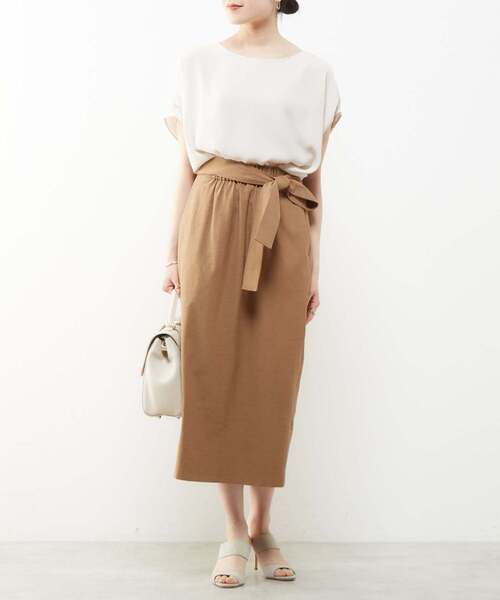 「Liesse」 半袖ブラウス FREE ブラック レディース_画像3