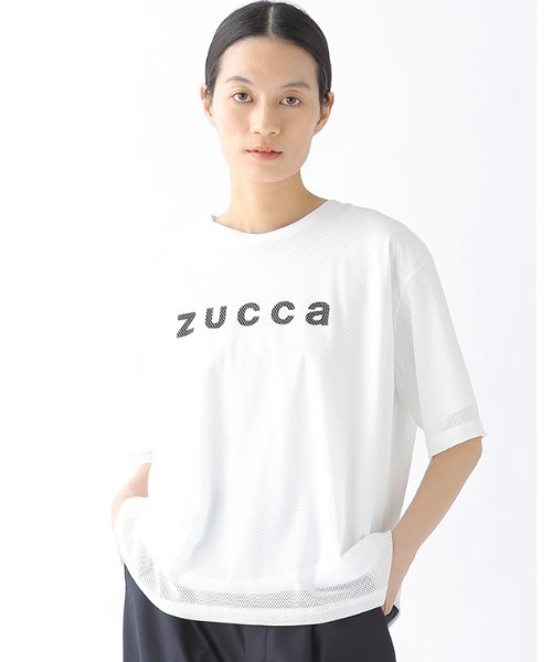 ZUCCa（ズッカ） 半袖Tシャツ X-SMALL ホワイト レディース : ZOZOTOWN
