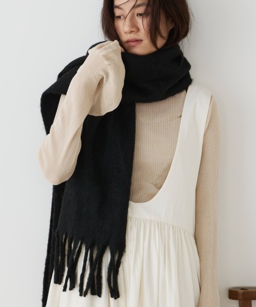 美品　TARA BLANCA ストール　ブラック ターラブランカ tara blanca ストールのおすすめ人気商品一覧 通販