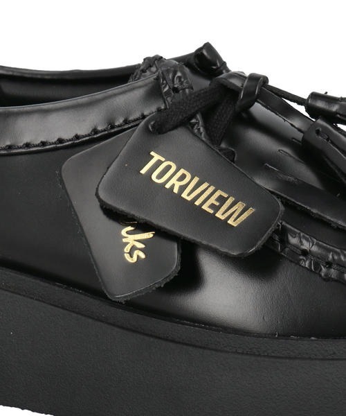 Clarks（クラークス） デッキシューズ モカシン TORVIEW W キルト