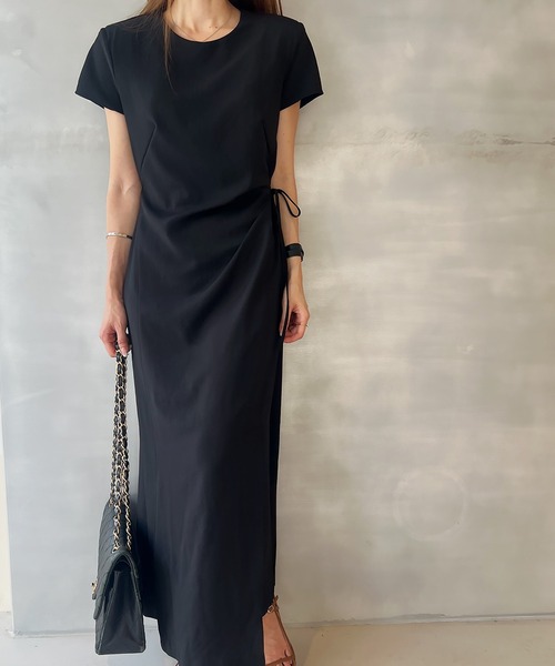 「Girly Doll」 半袖ワンピース FREE ブラック レディース_画像3