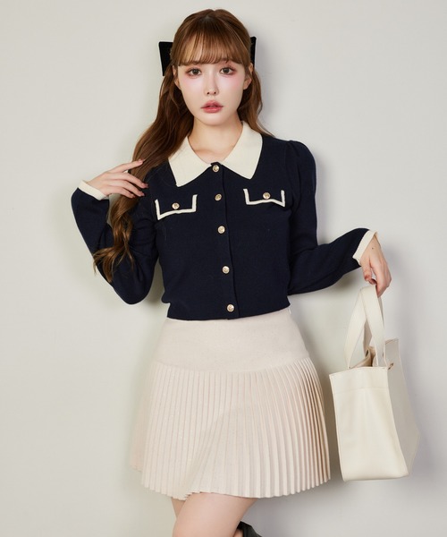 one after another NICE CLAUP スカート 「S/Mサイズ展開」細プリーツ