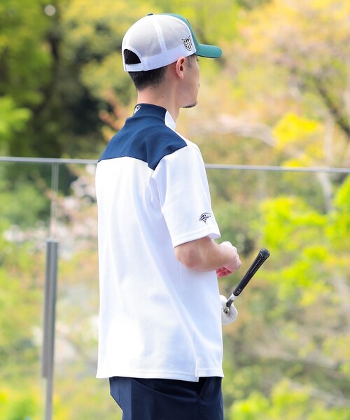 BEAMS GOLF（ビームス ゴルフ） 半袖Tシャツ S ホワイト メンズ