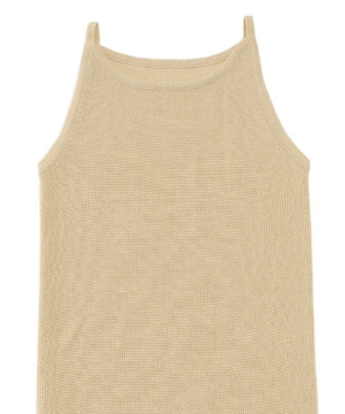 「select MOCA」 キャミソールワンピース MEDIUM ベージュ レディース_画像6