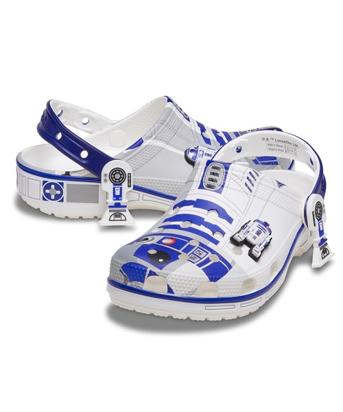 【新品】スターウォーズ R2-D2 サンダル27cm 人気 crocs（クロックス） サンダル crocs Star Wars R2D2 Classic Clog