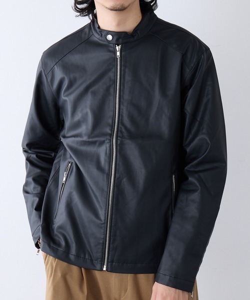 MAGASIN DE MODE HAUS コート ジャケット 「HAUS」シングルライダース