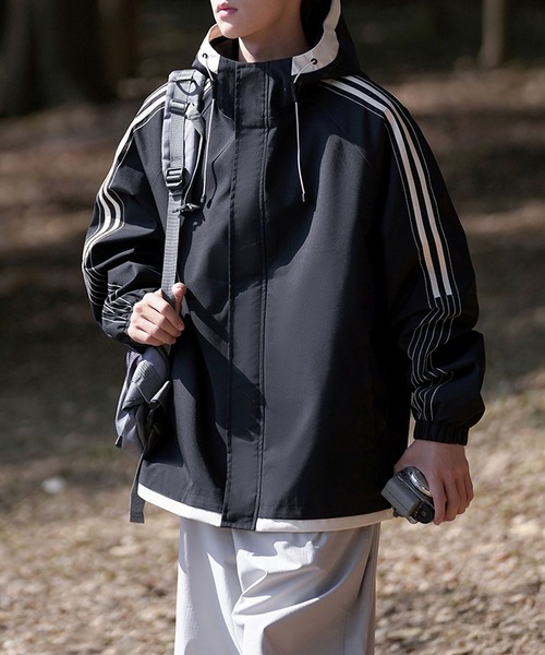 aimoha（アイモハ） マウンテンパーカー ウインドブレーカー ライン