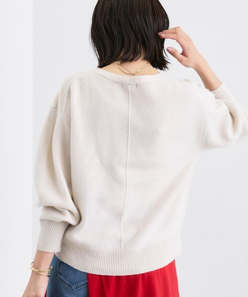 INDIVI（インディヴィ） ニット セーター 「洗える／カシミヤ混