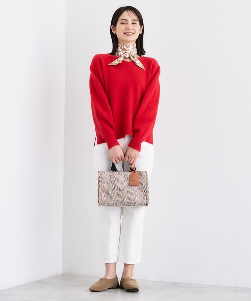 INDIVI（インディヴィ） ニット セーター 「洗える／カシミヤ混