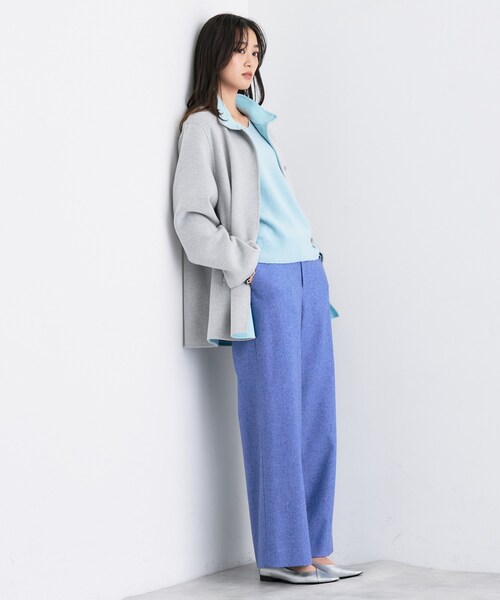 INDIVI（インディヴィ） ニット セーター 「洗える／カシミヤ混