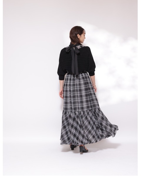 「Rirandture」 半袖ニット 2 ホワイト レディース_画像6