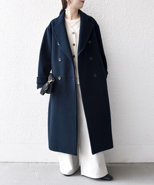 SHIPS any コート チェスターコート 「WEB限定」SHIPS any: PURE WOOL