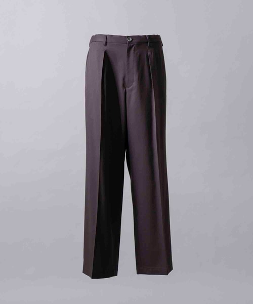 MAISON SPECIAL（メゾンスペシャル） パンツ 2 ブラック メンズ