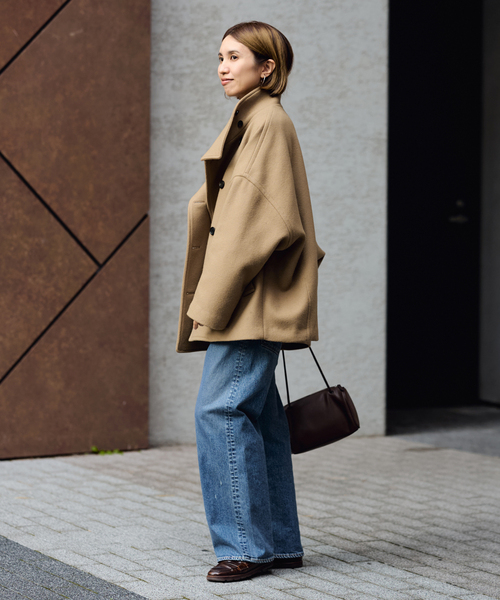 FRAMeWORK（フレームワーク） コート アウター メルトンコクーンコート