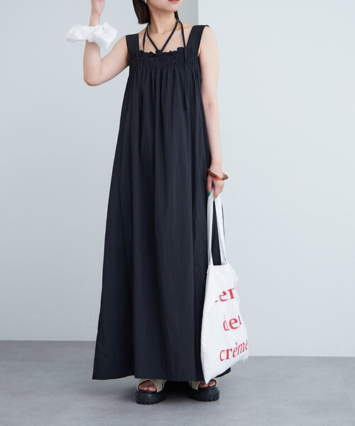 「mystic」 ノースリーブワンピース 2 ピンク レディース_画像3