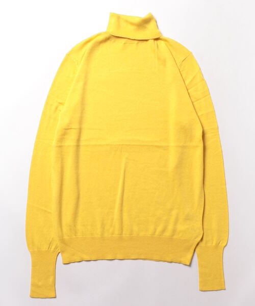 「JOURNAL STANDARD LUXE」 タートルネックニット FREE イエロー レディース_画像2