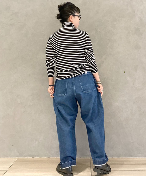 「JOURNAL STANDARD LUXE」 タートルネックニット FREE イエロー レディース_画像3